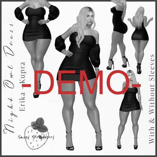 [SS] Night Owl Dress -DEMO- 