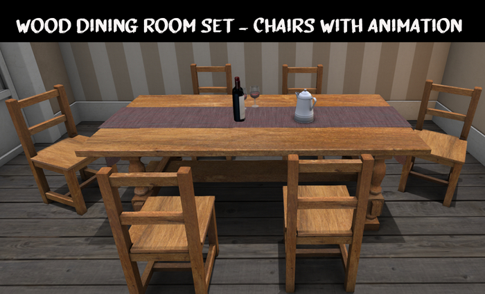Wood Dining Room 