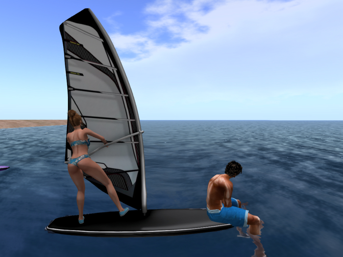 WindSurfing Board - Black