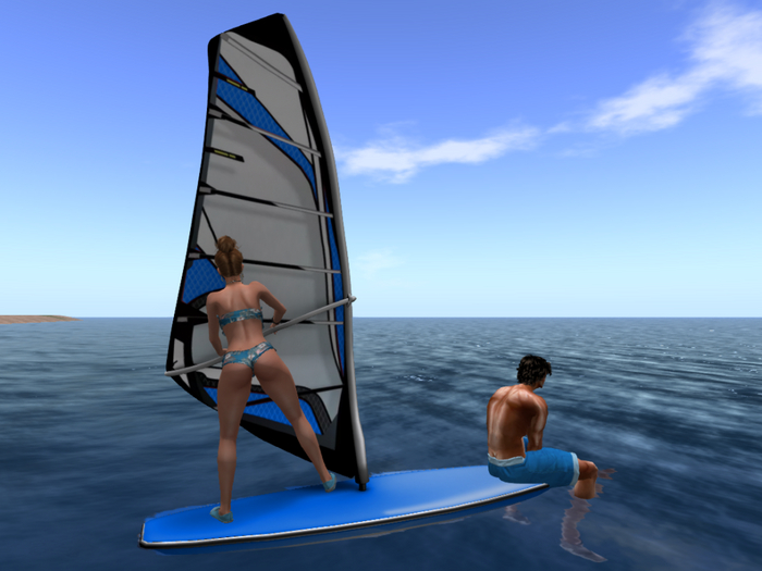 WindSurfing Board - Blue