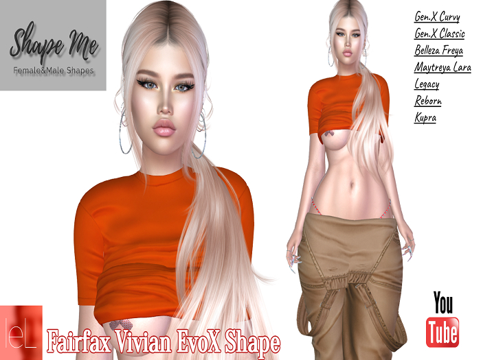 Shape Me - Fairfax Vivian Head EvoX Shape