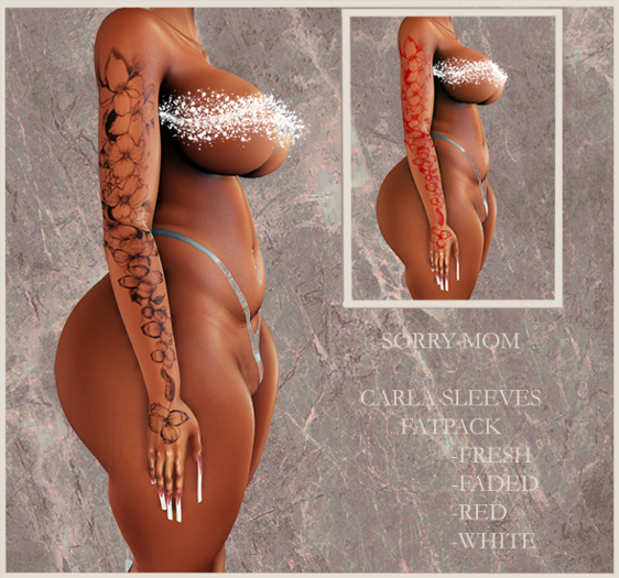 S O R R Y   M O M - Carla Arm Tattoos