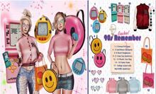 Luas 90s Remember - Heart Sunglasses Blue