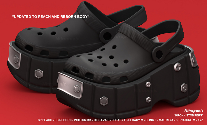 Nitropanic_KROKK Stompers BLACK Silver (add)