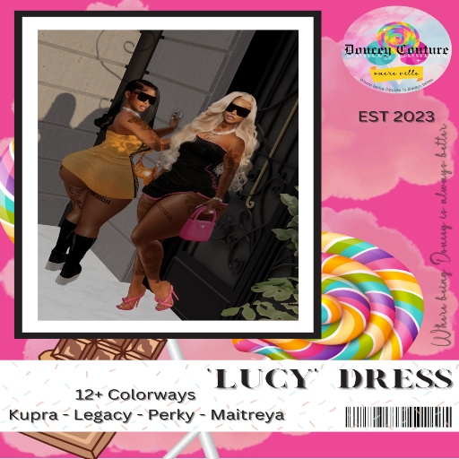 [DC] Lucy Dress Milk Knit Unpacker