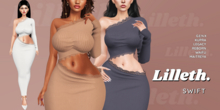 Lilleth. SWIFT Dress Soft KUPRA