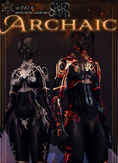 [Seydr] Archaic Tattoo + Appliers: Gold