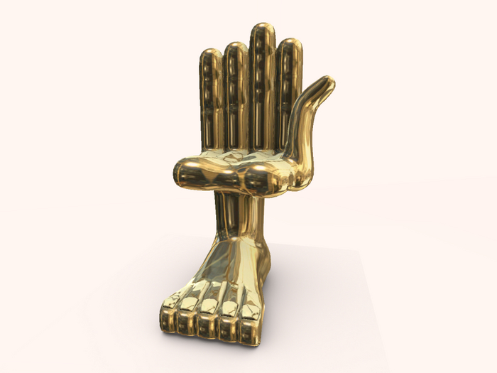 -David Heather-Hand Chair RARE