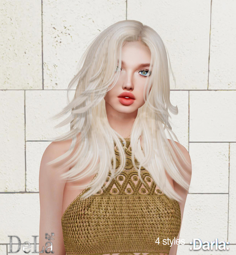 =DeLa*= Mesh Hair "Darla" Demo