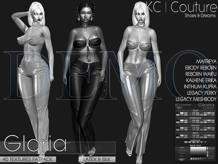 *DEMO* -KC- GLORIA SET / 40 TEXTURES FATPACK