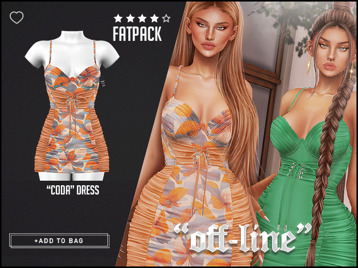 "Off-Line" x "Coda" Dress / Fatpack