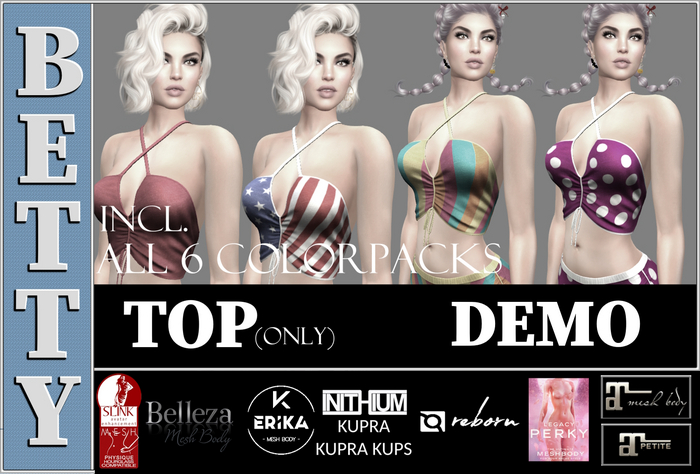 EMS - BETTY TOP - DEMO PACK
