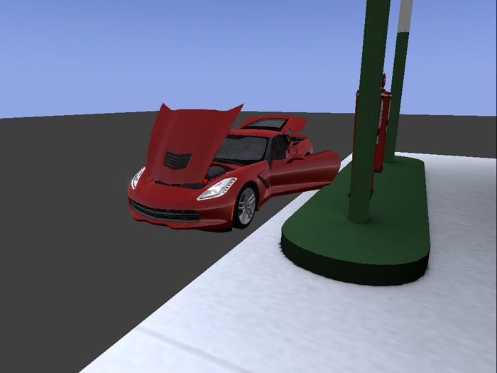 Corvette C7 Stingray Red [Boxed]