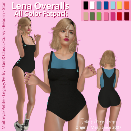 Lena Overalls FATPACK boxed
