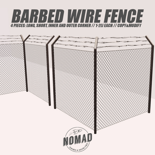 NOMAD // BARBED WIRE FENCE