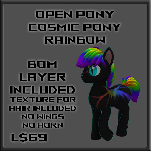 [OP] Cosmic Pony - Rainbow