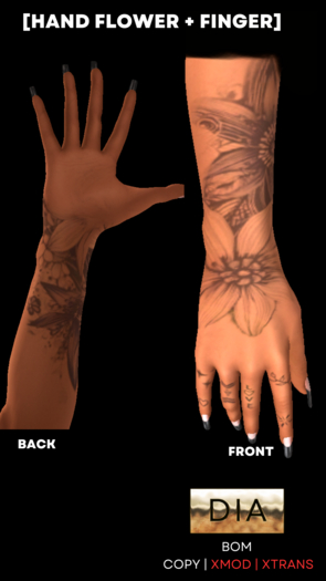 DIA [ Hand Flower + Finger]