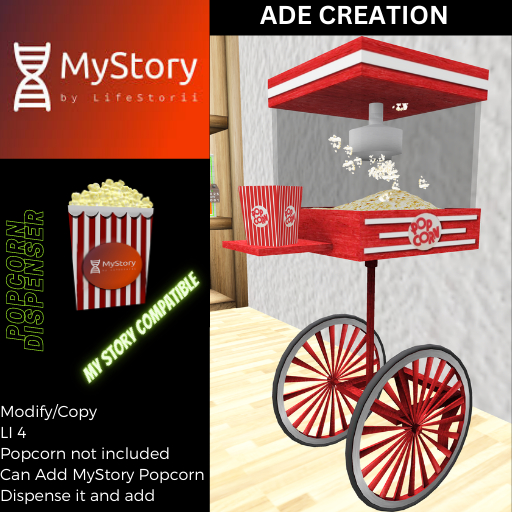 PopcornDispenser MyStoryCompatible