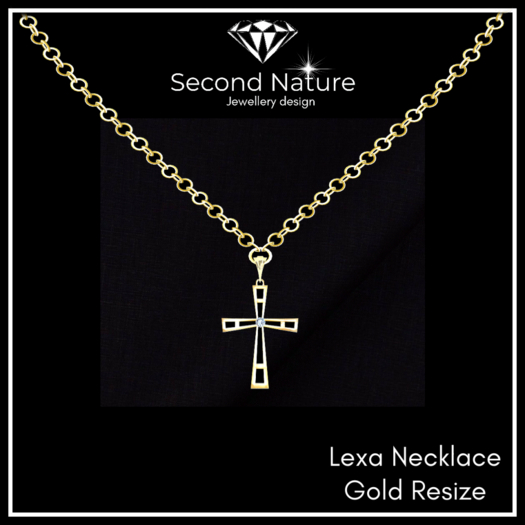 SNJ Lexa Necklace Gold ADD!
