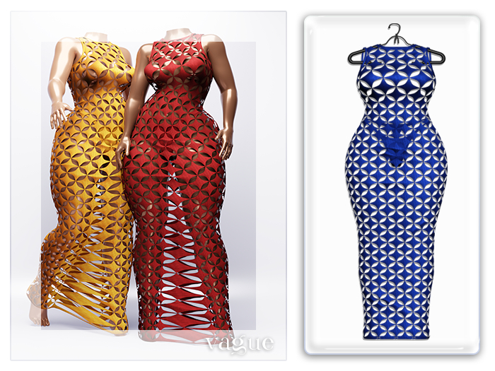 Vague. Escada Dress - Blue -