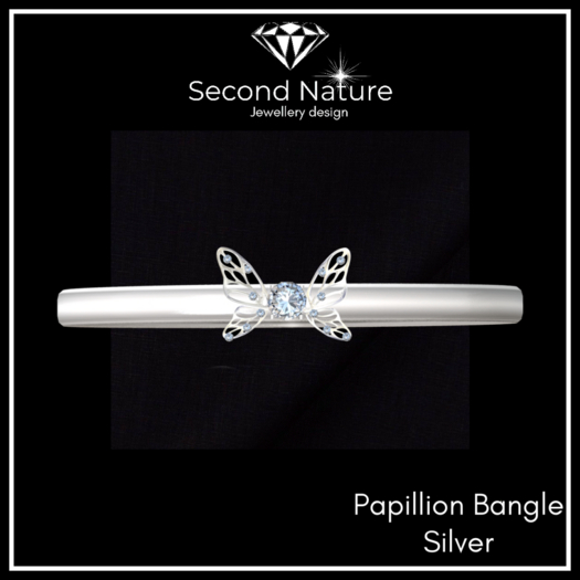SNJ Papillion Bangle Silver ADD!