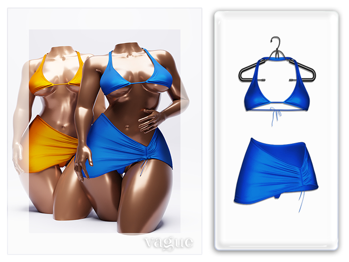 Vague. Bianca Set - Blue -