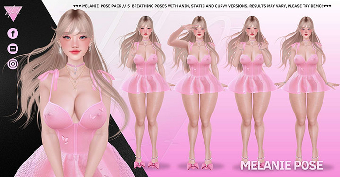 -NOID- Melanie pose pack