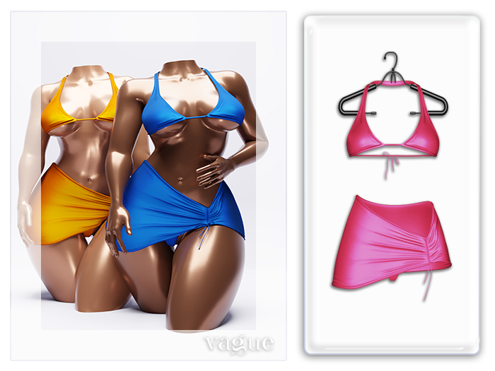 Vague. Bianca Set - Pink -