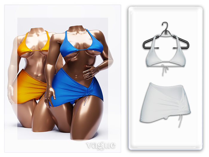 Vague. Bianca Set - White -