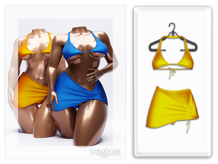 Vague. Bianca Set - Yellow -