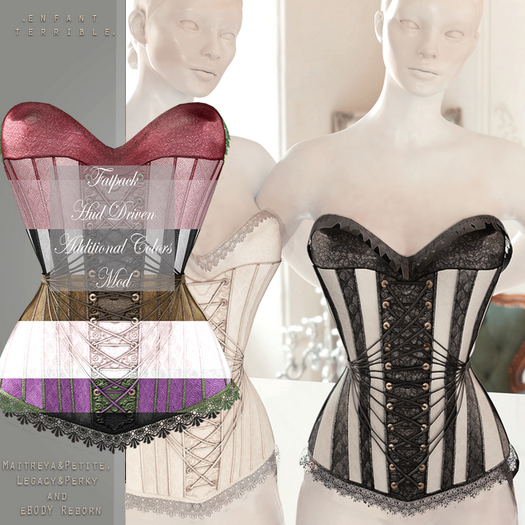.ET. Dolce Corset (add me) FATPACK