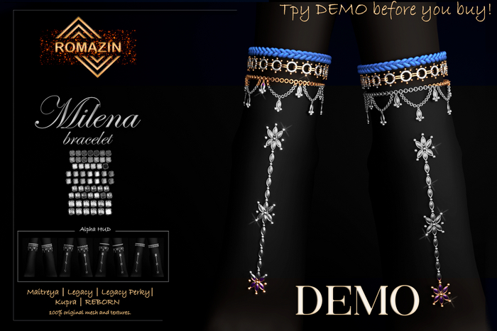 RJ - Bracelet - Milena,DEMO