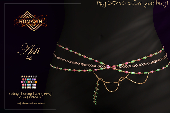 RJ - Belt - Asti,FatPack