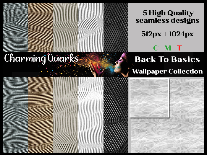 CQ Textures - Wallpaper Collection - Back To Basics 