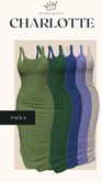 DRAMA QUEEN Charlotte Dress Pack 4