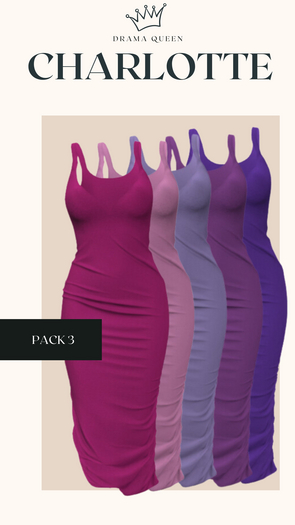 DRAMA QUEEN Charlotte Dress Pack 3
