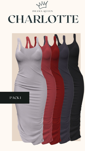DRAMA QUEEN Charlotte Dress Pack 1