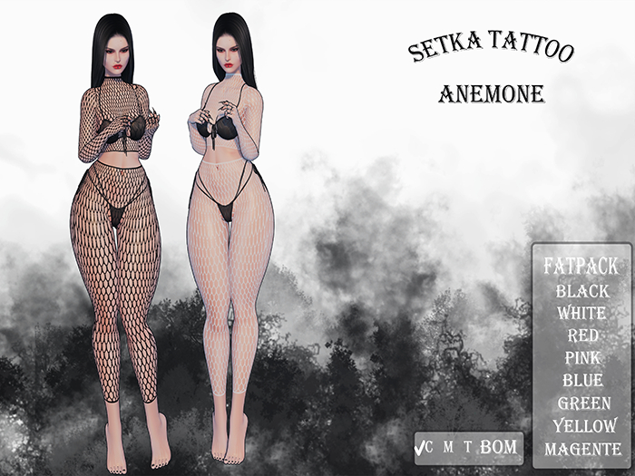 Anemone -  Setka Tattoo FATPACK 