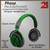 Phase Headphone [2cute] Classic Green