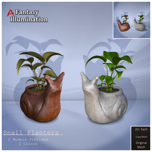 Snail Planter