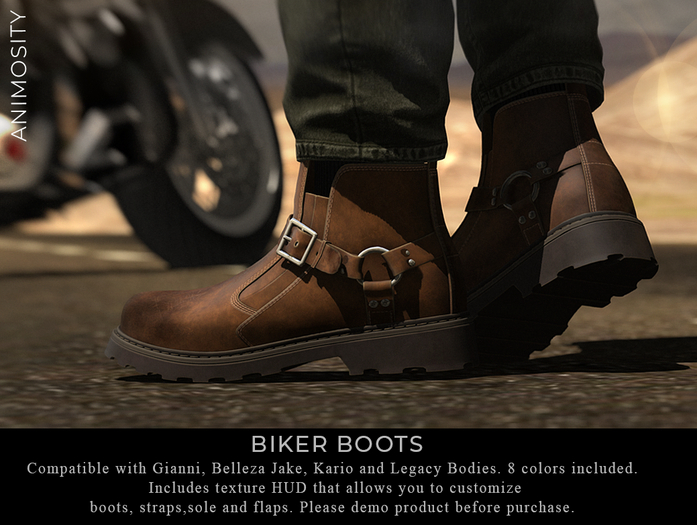 Animosity - Biker Boots - Fatpack 