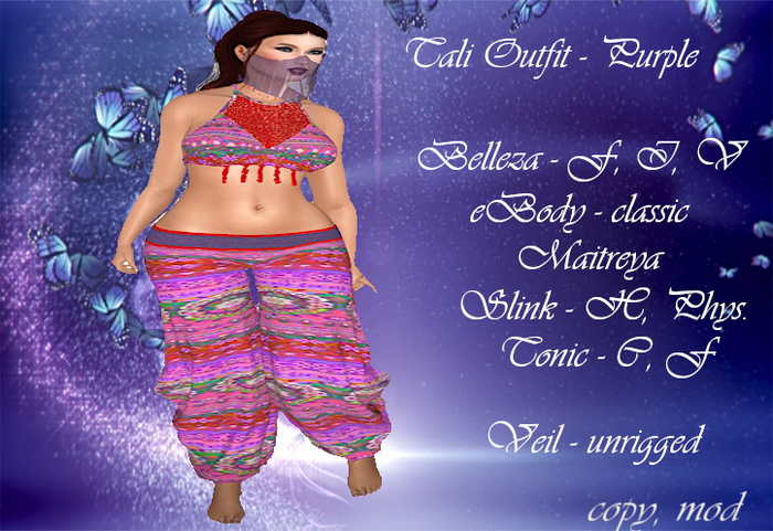 Tali Outfit Purple