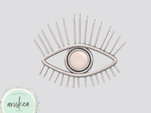 Ariskea[Brodie]  Eye Wall Decor -Silver