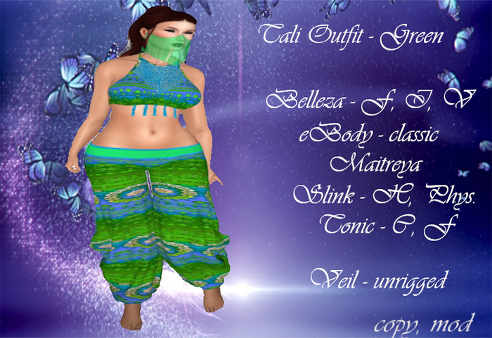 Tali Outfit Green