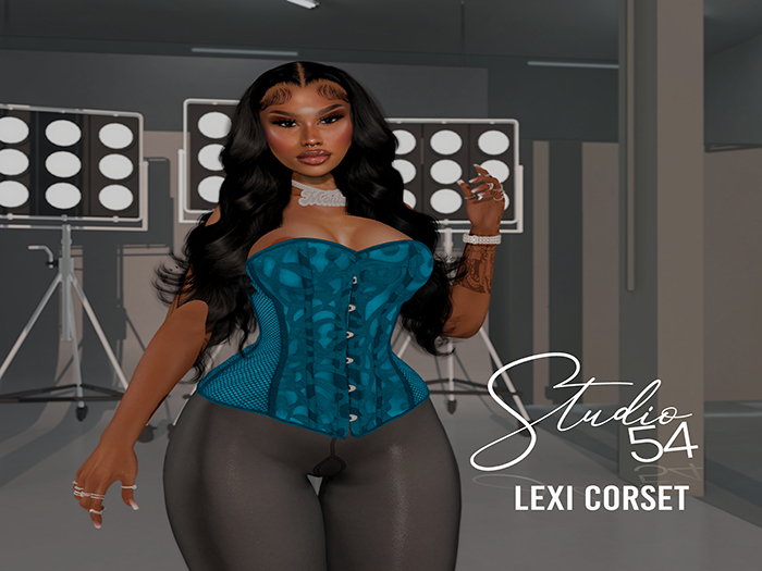 S.54 Lexi Corset Blue