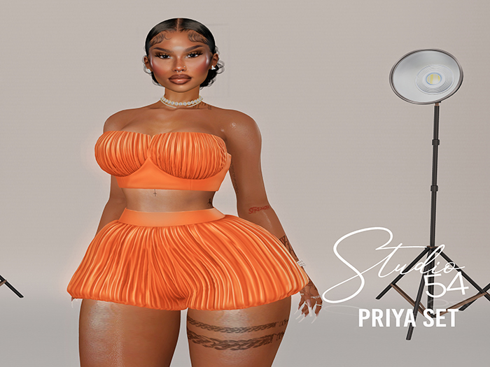 S.54 Priya Short Orange