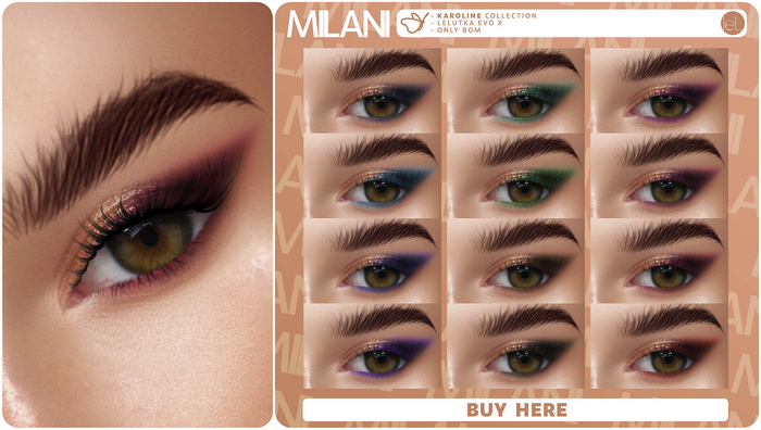 MILANI Cosmetics "Karoline" Collection (DEMO)