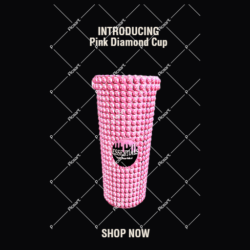 (PINK) Diamond Cup