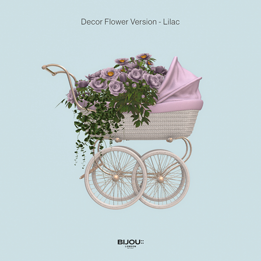 BIJOU :: Baby In Bloom Stroller - Lilac *add me*