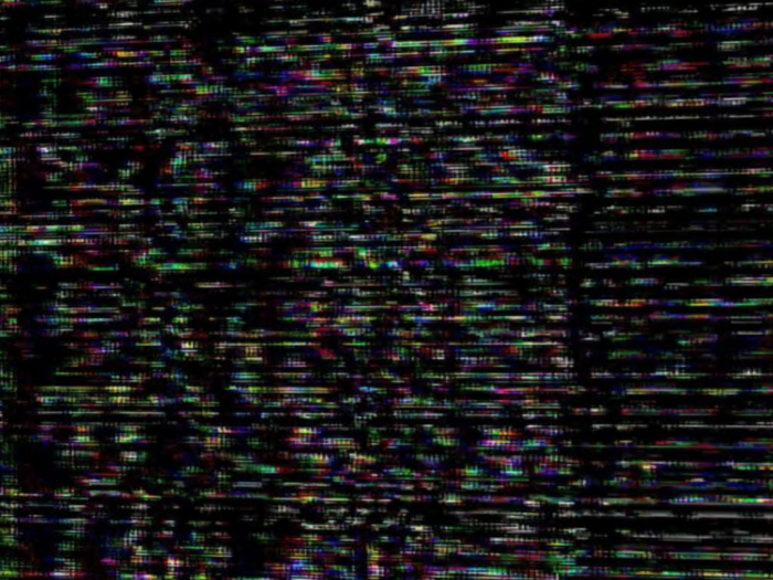 Digital Frequency Abstract Texture